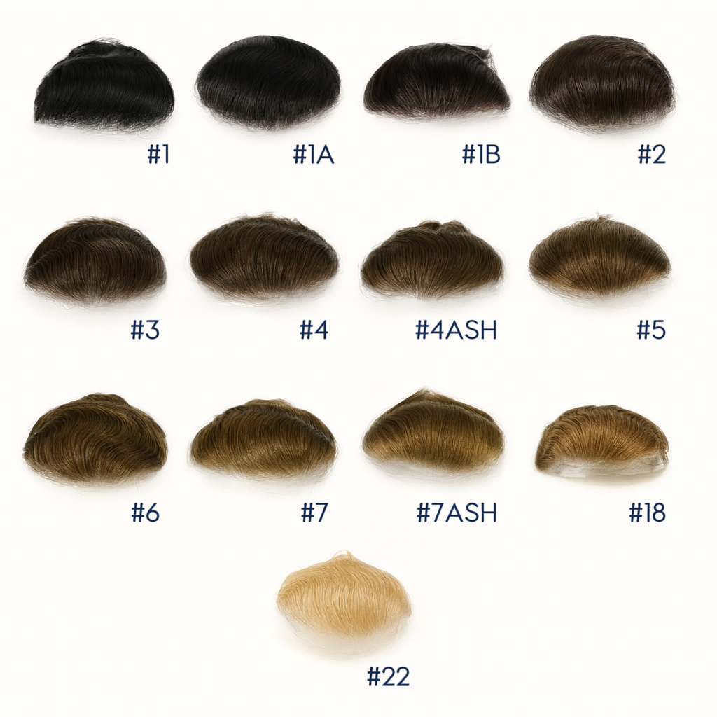 FRONTAL hair prosthesis Skin thin 0.06mm