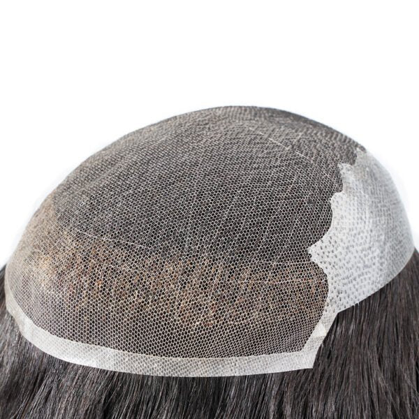 N6W Prótesis capilar malla suiza + bordes skin - Pro Hair