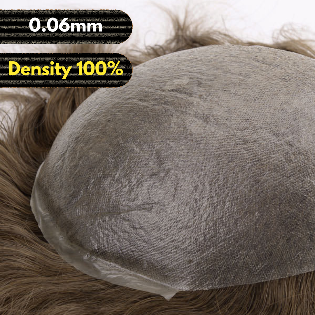 HS1V Hair System thin skin 0.06mm, 100% density