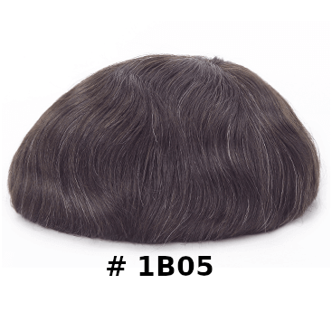 HS1 Hair System skin 0.08mm, v-loop. 100% density