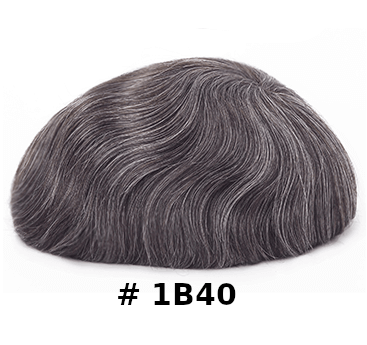 HS1 Hair System skin 0.08mm, v-loop. 100% density