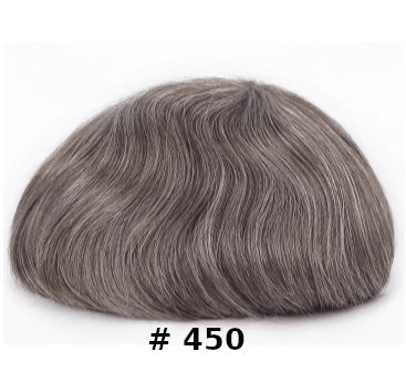 HS1 Hair System skin 0.08mm, v-loop. 100% density