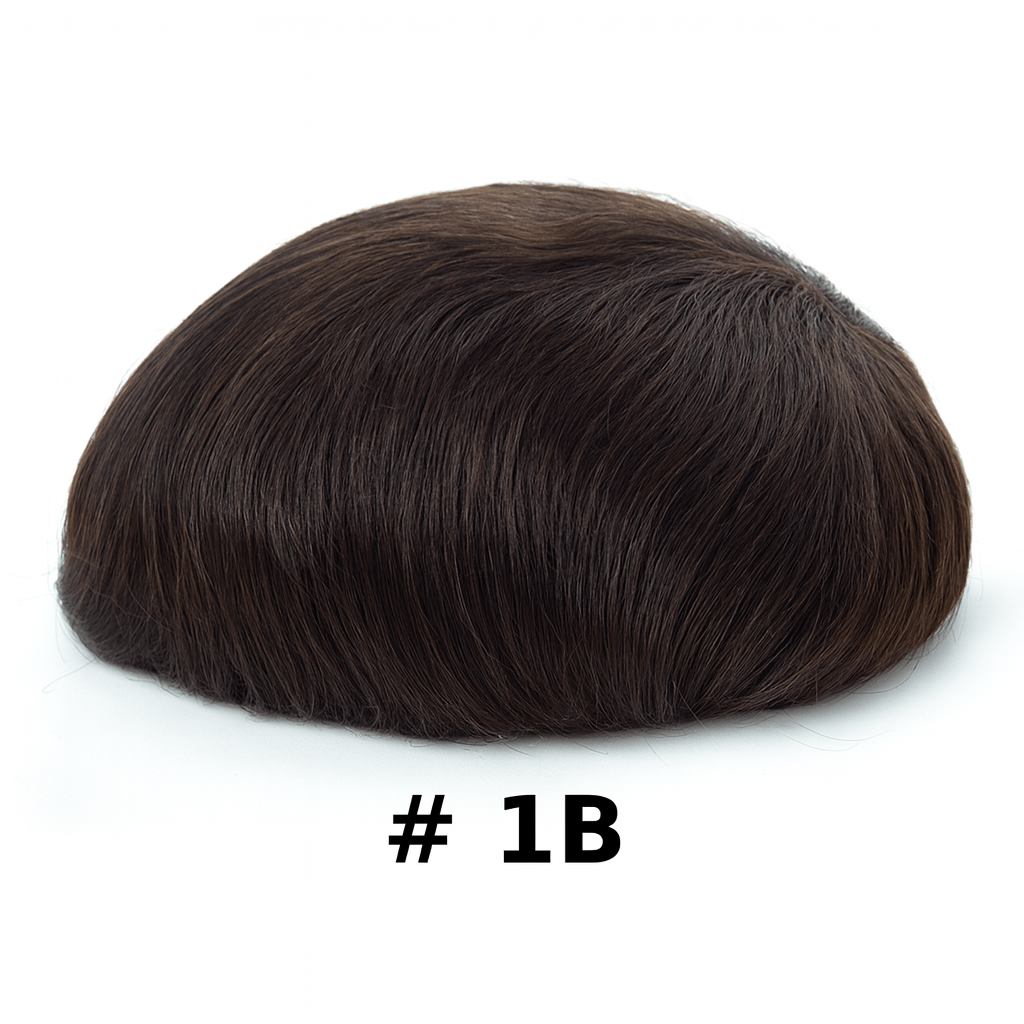 French mesh hair prosthesis, 120% DENSITY
