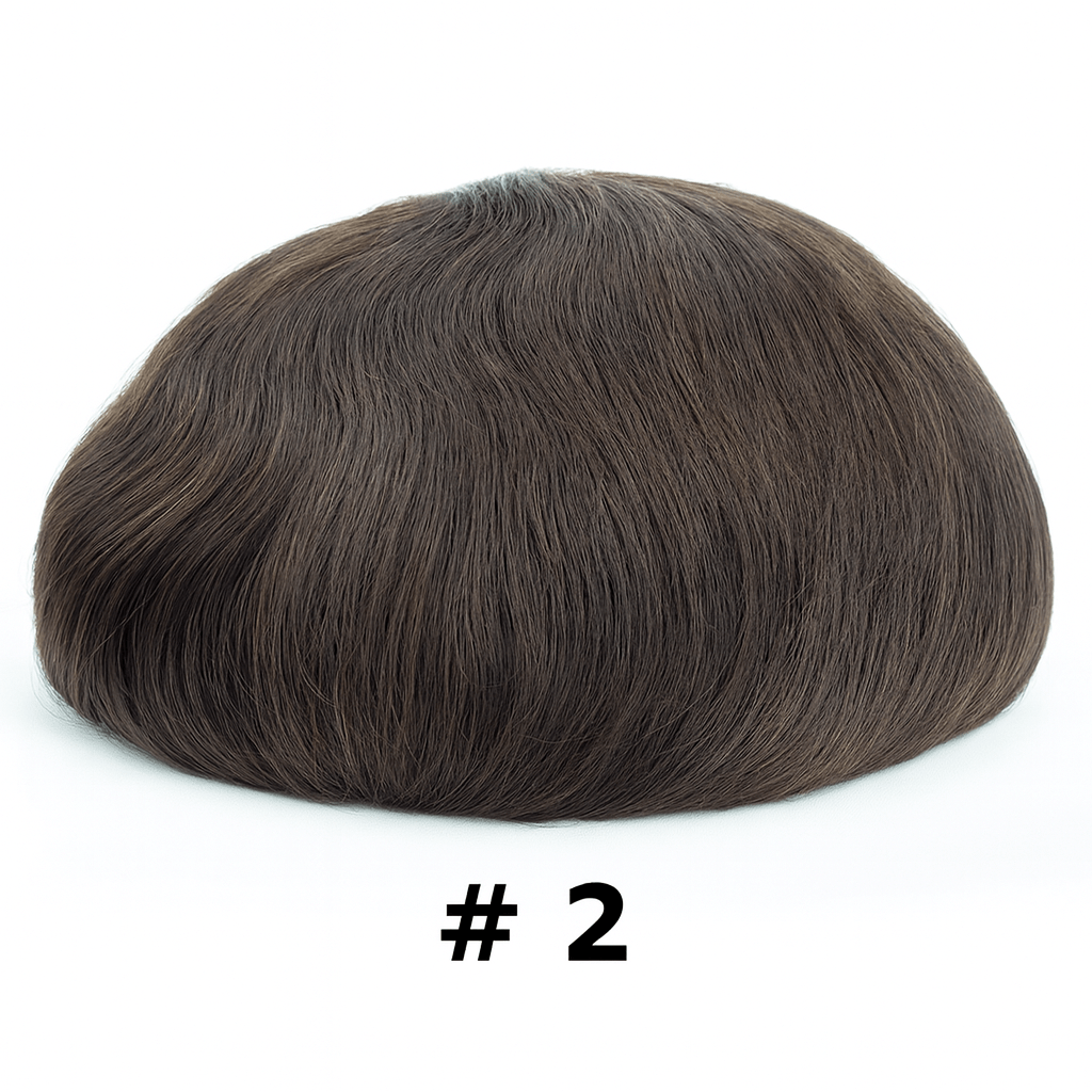 French mesh hair prosthesis, 120% DENSITY