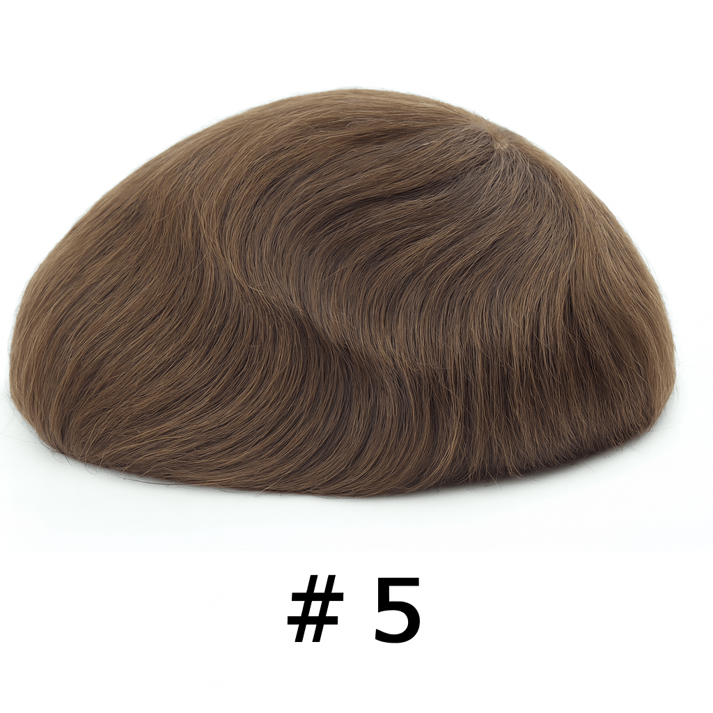 French mesh hair prosthesis, 120% DENSITY