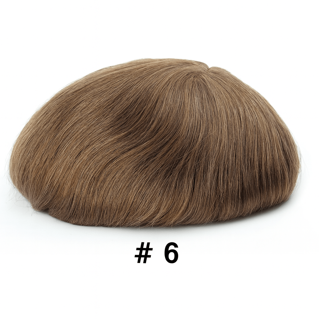 French mesh hair prosthesis, 120% DENSITY