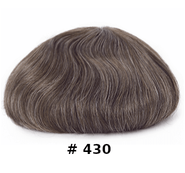 Prothèse capillaire Ultra Thin Skin, micro-peau ultra-fine, cheveux 100% naturels