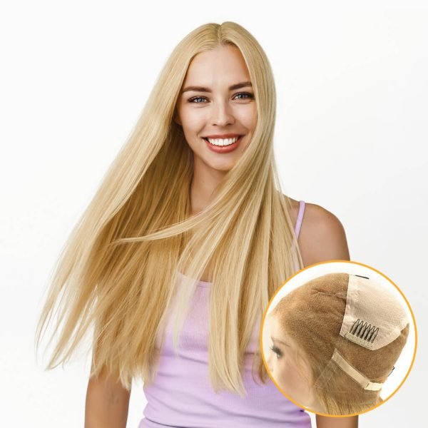 FLW Peluca full lace completa anudado a mano, con banda elástica ajustable. - Pro Hair