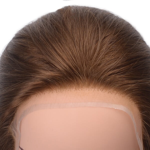 MD01 Peluca Oncológica ajustable Silk Top superior, silicona antideslizante y malla frontal - Pro Hair