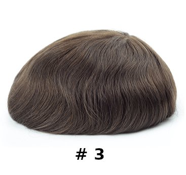 NEW AUSTRALIA Prótesis capilar Skin 2¨(5cm) en bordes + malla francesa central - Pro Hair