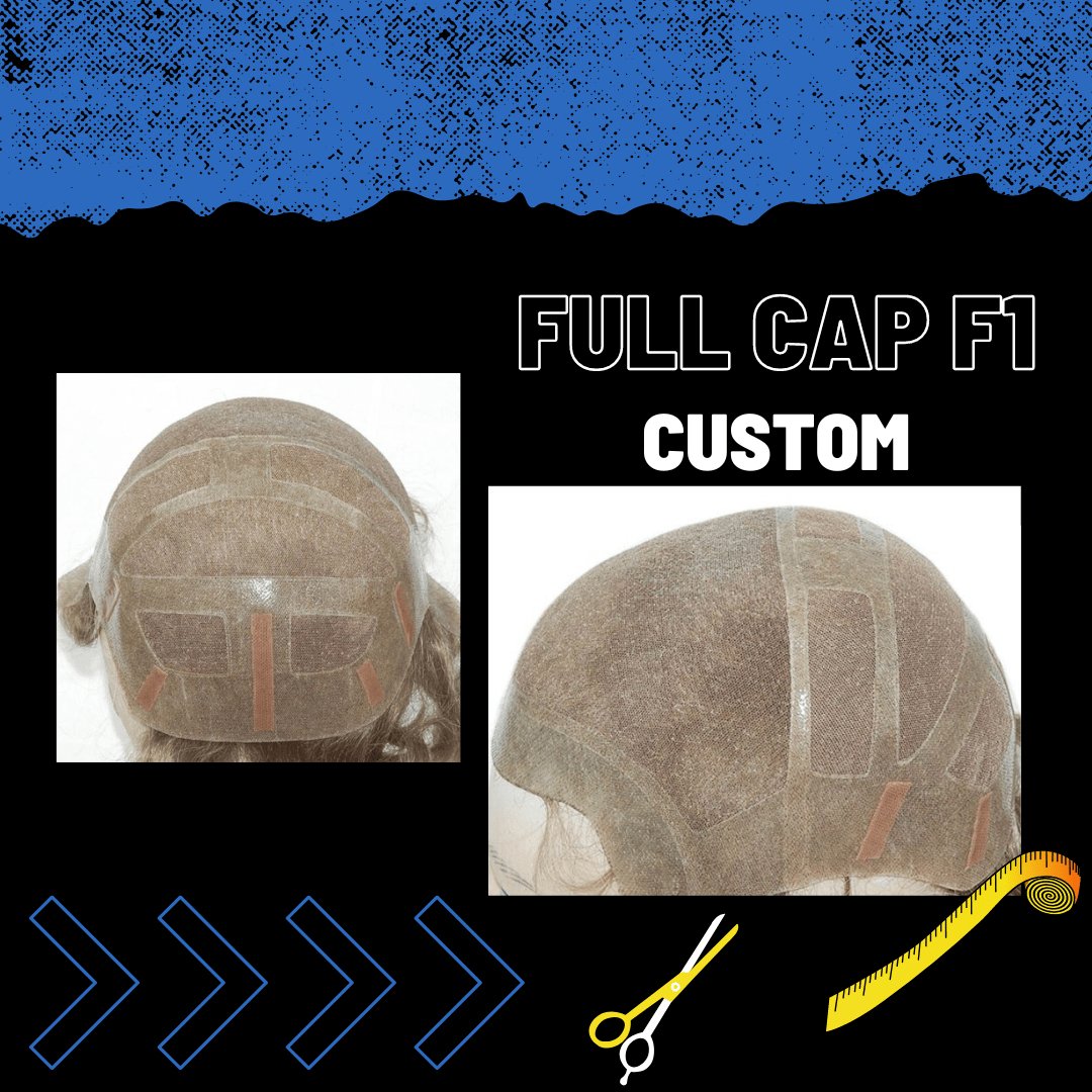 Peluca completa Full Cap F1 Personalizada (Fabricación desde cero) - Pro Hair