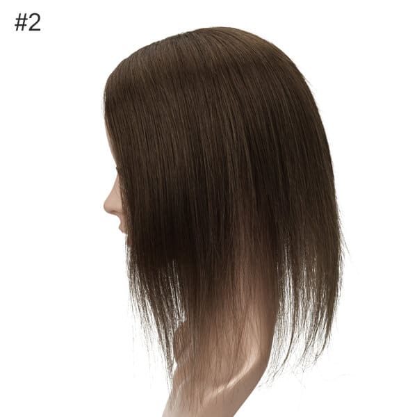 ST6X7 Topper Silk-Top y lace transpirable con bordes de skin + pinzas - Pro Hair