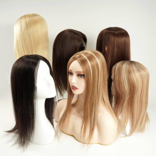 STW Topper silk-top con encaje + pinzas - Pro Hair